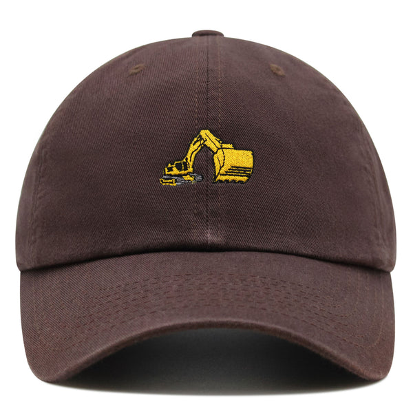 Digger Premium Dad Hat Embroidered Baseball Cap Equipment Vihecle