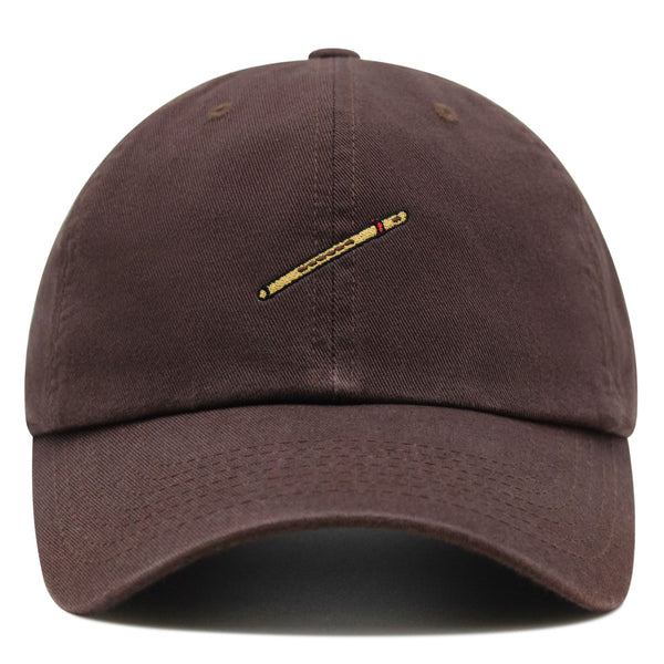 Flute Premium Dad Hat Embroidered Baseball Cap Music