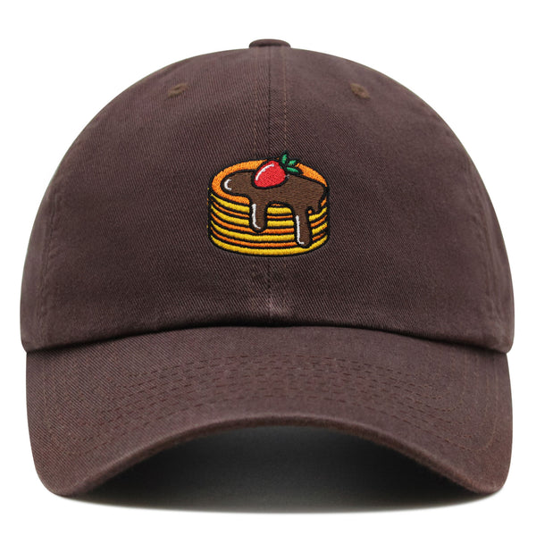 Crepe Premium Dad Hat Embroidered Baseball Cap Foodie