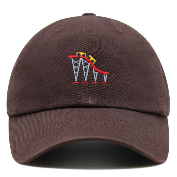 Roller Coaster Premium Dad Hat Embroidered Baseball Cap Tycoon