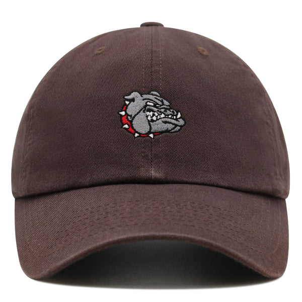 Bulldog Premium Dad Hat Embroidered Baseball Cap Angry