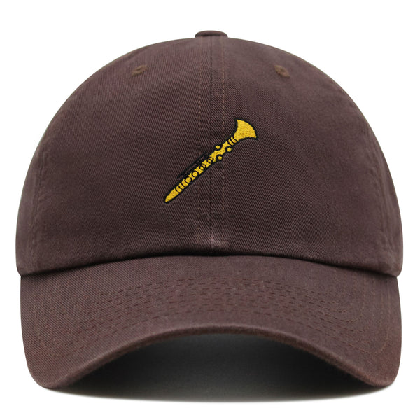 Clarinet Premium Dad Hat Embroidered Baseball Cap Music