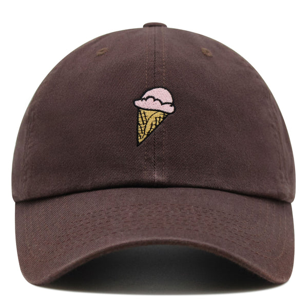 Ice Cream Premium Dad Hat Embroidered Baseball Cap Foodie