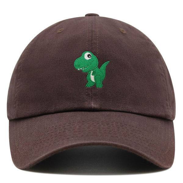 Dinosaur Premium Dad Hat Embroidered Baseball Cap Cute