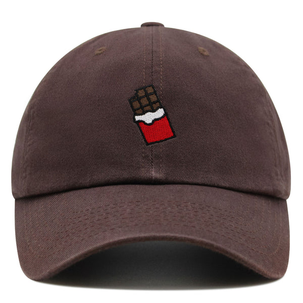 Chocolate Premium Dad Hat Embroidered Baseball Cap Foodie