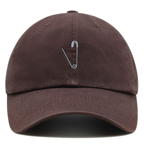 Safety Pin Premium Dad Hat Embroidered Baseball Cap Clothing