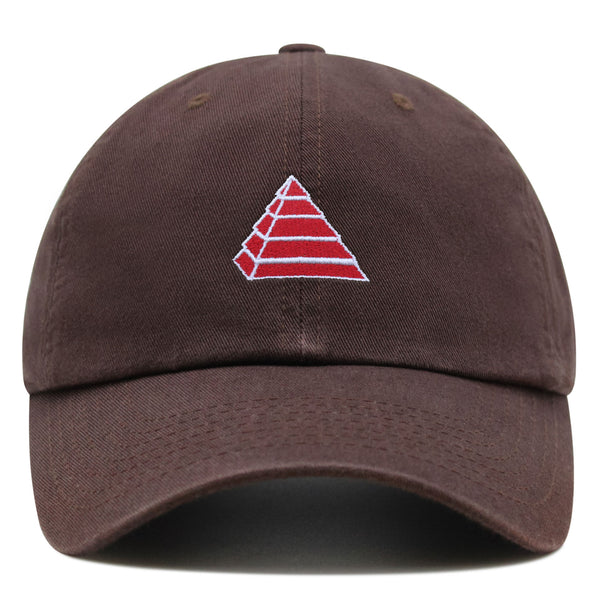 Pyramid Premium Dad Hat Embroidered Baseball Cap Egypt Logo