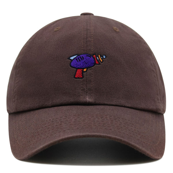 Sci Fi Laser Gun Premium Dad Hat Embroidered Baseball Cap Cartoon