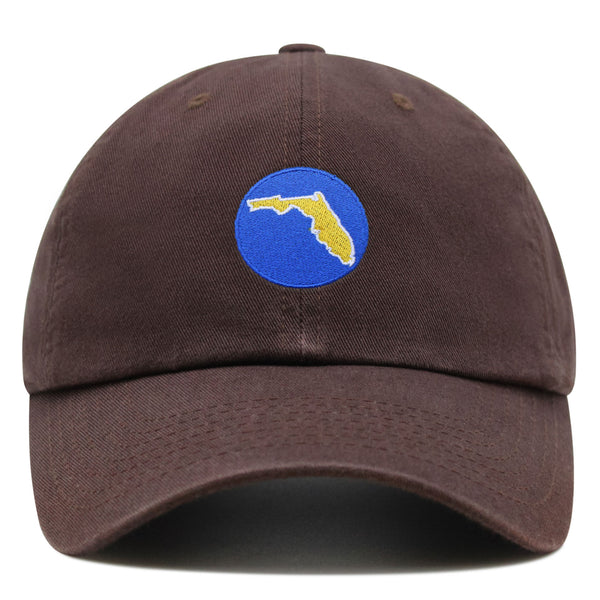 Florida Premium Dad Hat Embroidered Baseball Cap State Flag