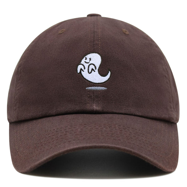 Graveyard Ghost Premium Dad Hat Embroidered Baseball Cap Cute Ghost