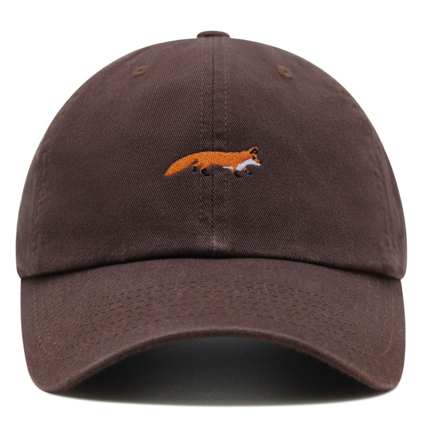 Fox Premium Dad Hat Embroidered Cotton Baseball Cap