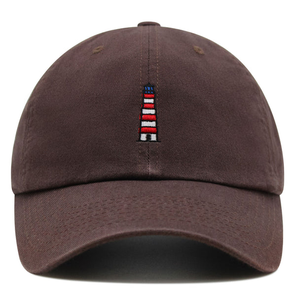 Lighthouse Premium Dad Hat Embroidered Cotton Baseball Cap Design