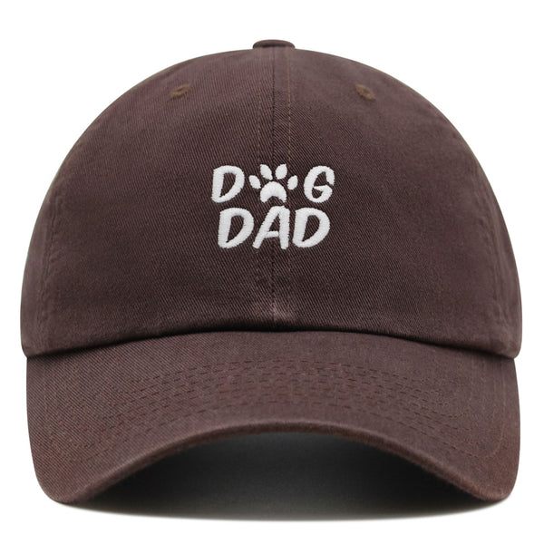 Dog Dad Premium Dad Hat Embroidered Cotton Baseball Cap Classic Style