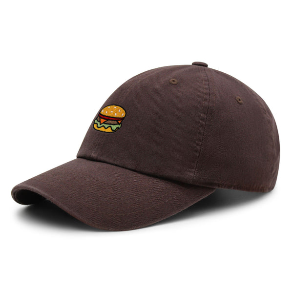 Hamburger Premium Dad Hat Embroidered Baseball Cap Fast Food