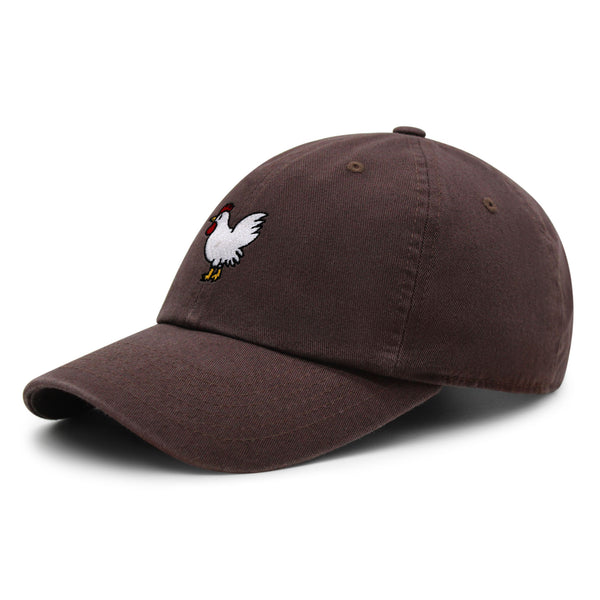 Chicken Premium Dad Hat Embroidered Baseball Cap Chick Fried