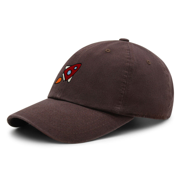 Rocket Premium Dad Hat Embroidered Baseball Cap Space Shuttle