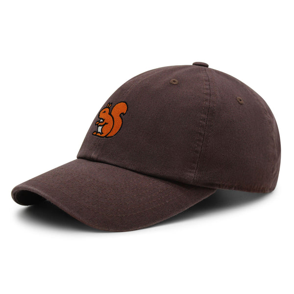 Squirrel Premium Dad Hat Embroidered Baseball Cap Hamster Chipmunks