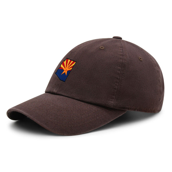 Arizona Flag Premium Dad Hat Embroidered Baseball Cap Arizona Tucson Pheonix