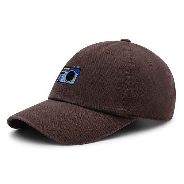 Camera Premium Dad Hat Embroidered Baseball Cap Digital Film