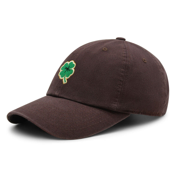 Clover Premium Dad Hat Embroidered Baseball Cap Lucky Plant