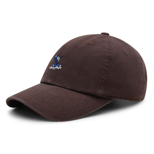 Whale Premium Dad Hat Embroidered Baseball Cap Ocean Fish