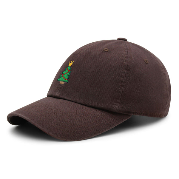 Christmas Tree Premium Dad Hat Embroidered Baseball Cap Holiday Santa