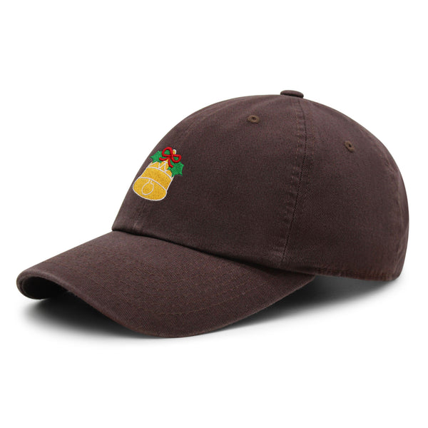 Christmas Premium Dad Hat Embroidered Baseball Cap Bell Gift