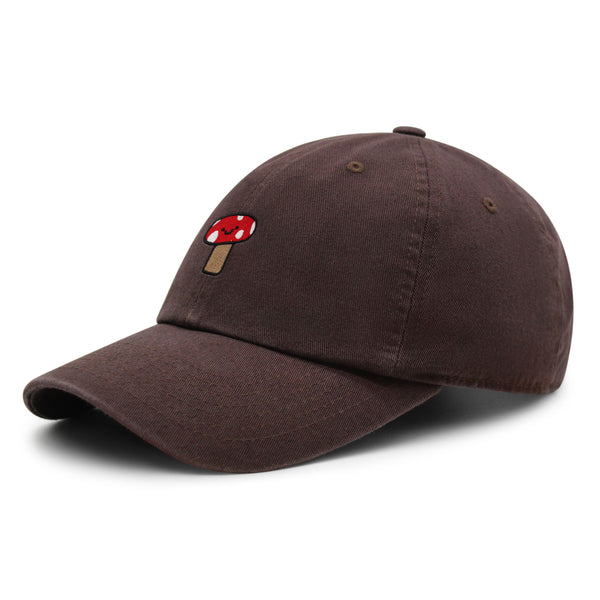 Mushroom Premium Dad Hat Embroidered Baseball Cap Cute