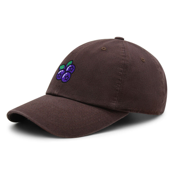 Blueberry Premium Dad Hat Embroidered Baseball Cap Fruit