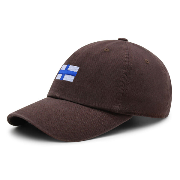 Finland Flag Premium Dad Hat Embroidered Cotton Baseball Cap Country Flag Series