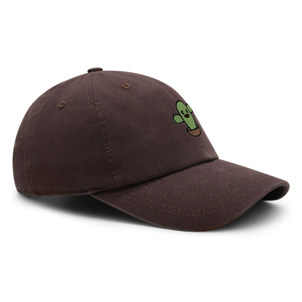 Cute Cactus Premium Dad Hat Embroidered Baseball Cap Desert