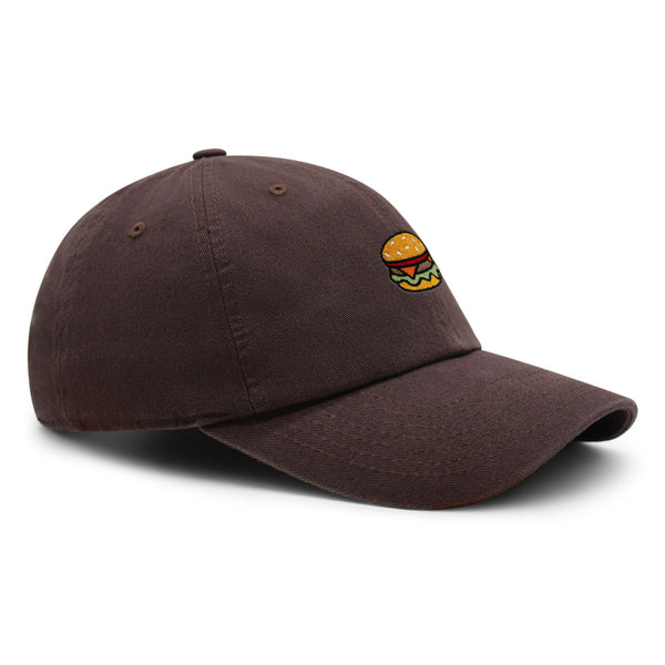 Hamburger Premium Dad Hat Embroidered Baseball Cap Fast Food