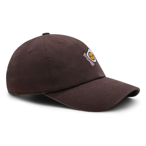 Egg and Bacon Premium Dad Hat Embroidered Baseball Cap Breakfast