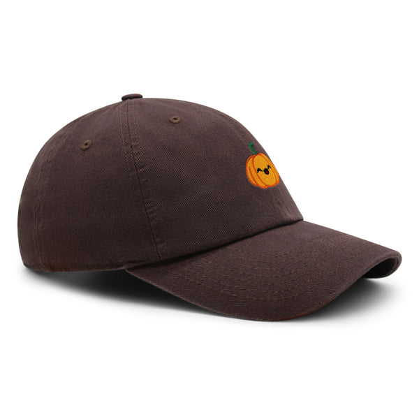 Pumpkin Premium Dad Hat Embroidered Baseball Cap Halloween Jack