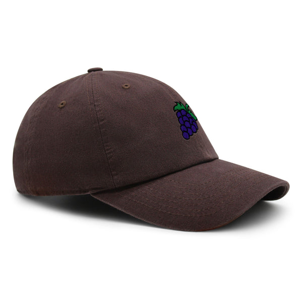 Grape Premium Dad Hat Embroidered Baseball Cap Farm Farmers Vegan