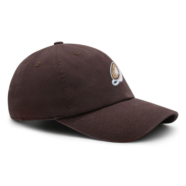 Latte Premium Dad Hat Embroidered Baseball Cap Coffee Cafe