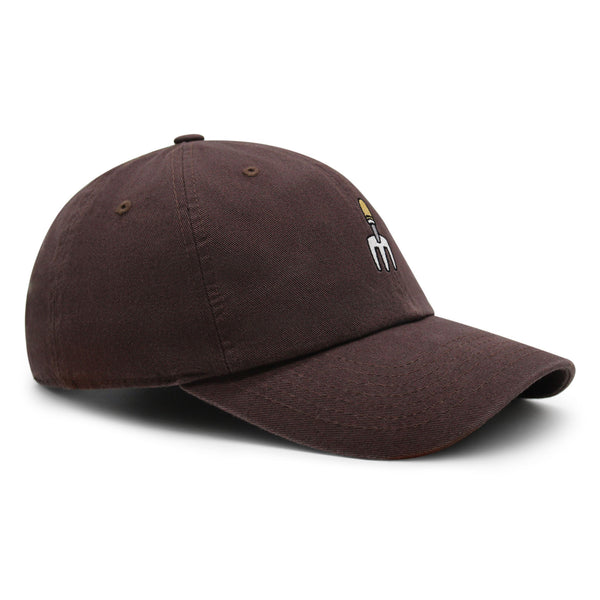 Plant Fork Premium Dad Hat Embroidered Baseball Cap Tool