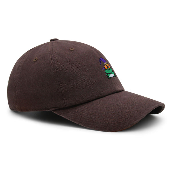 Frog Wizard Premium Dad Hat Embroidered Baseball Cap Story Book