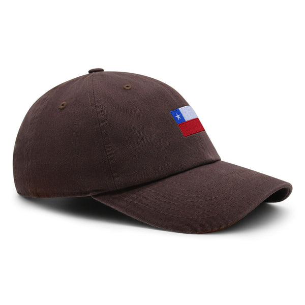 Chile Flag Premium Dad Hat Embroidered Cotton Baseball Cap Country Flag Series