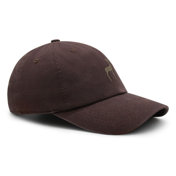 Deer Premium Dad Hat Embroidered Cotton Baseball Cap