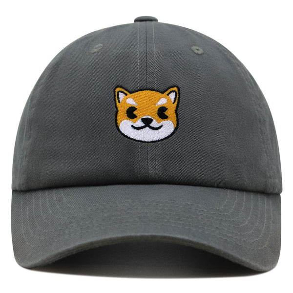 Shiba Premium Dad Hat Embroidered Baseball Cap Dog Puppy