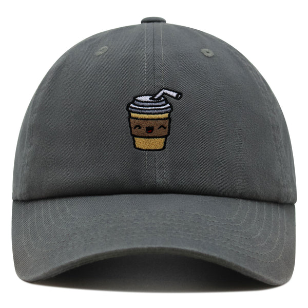 Morning Coffee Premium Dad Hat Embroidered Baseball Cap Latte Americano