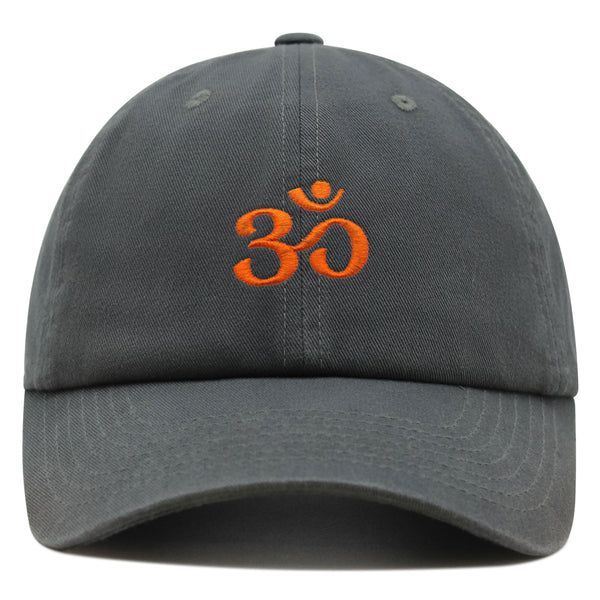 Om Symbol Premium Dad Hat Embroidered Baseball Cap Indian Buddah