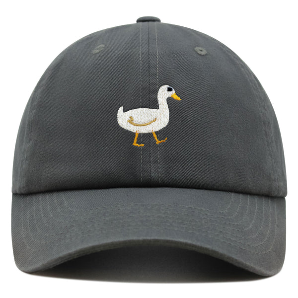 Duck Premium Dad Hat Embroidered Baseball Cap Bird Lake