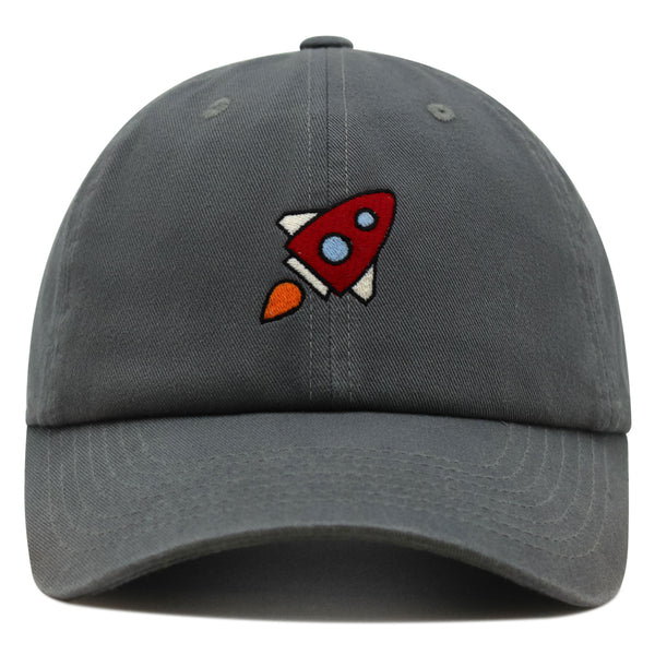 Rocket Premium Dad Hat Embroidered Baseball Cap Space Shuttle