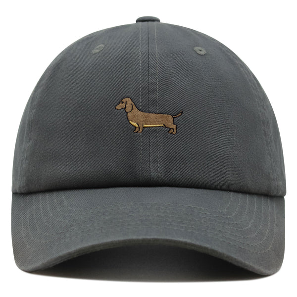 Dachshund Premium Dad Hat Embroidered Baseball Cap Puppy Dog