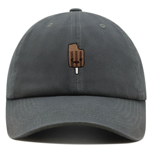 Chocolate Ice Cream Premium Dad Hat Embroidered Baseball Cap Foodie Chocolate