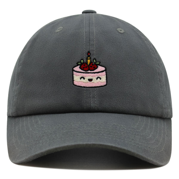 Cake Premium Dad Hat Embroidered Baseball Cap Birthday Foodie