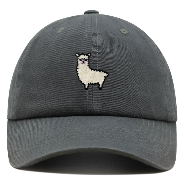 Alpaca Premium Dad Hat Embroidered Baseball Cap Peru Peruvian