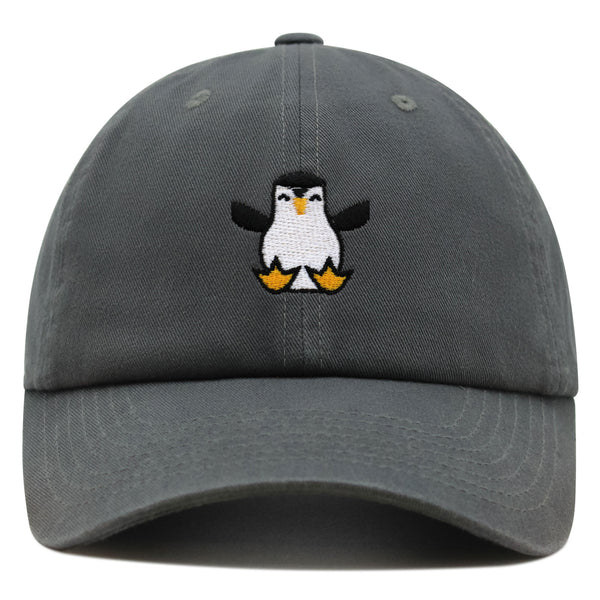 Penguin Premium Dad Hat Embroidered Baseball Cap Snow Animal